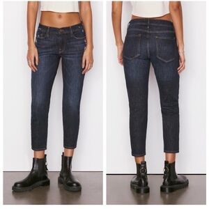 Frame Le Garçon Crop Covant Jeans Boyfriend